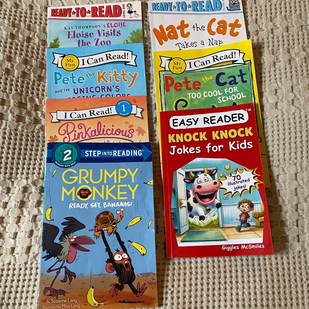 Kids Early Reader Book Bundle